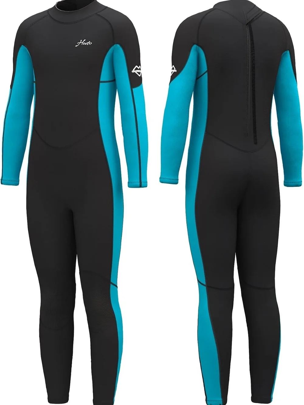 Hevto Unisex Youth 3/2mm Neoprene Full Wet Suit